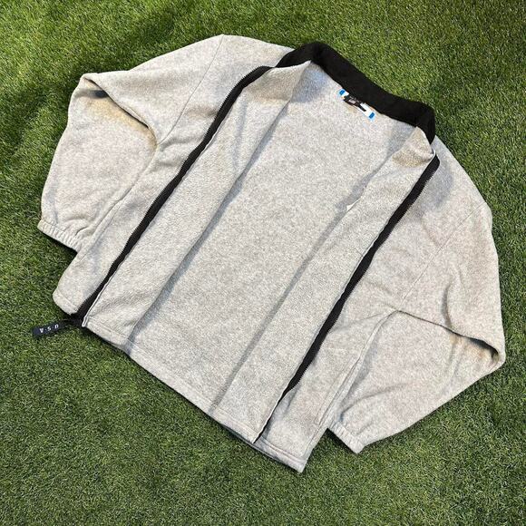 Vintage 2008 Olympics Fleece Zip up Jacket - Picture 2 of 4